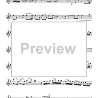 Sarabande & Allegro from Oboe Concerto in G Minor - Part 1 Clarinet in Bb