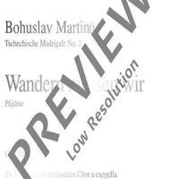 Tschechische Madrigale · Ceské madrigaly - Choral Score