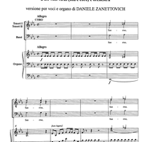 Sanctus Eb Major - Full Score