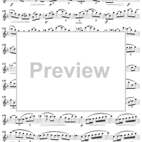 Duet No. 3 from Six Easy Duets, Op. 137 - Flute 1