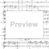 La Finta Giardiniera, Act 2, No. 21 "Ach haltet Barbaren" (Aria) - Full Score