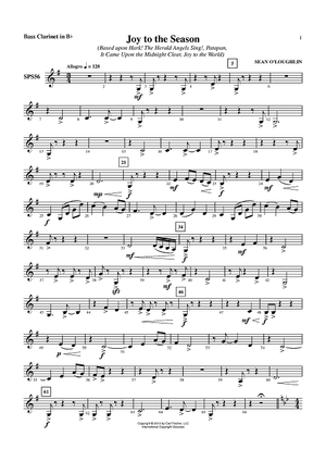 Joy to the Season - Bass Clarinet in Bb