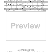 Italian Song for Cello Quartet - Score