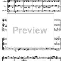 Quattro Bagatelle - Score