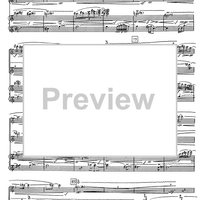 Meditation on the melody of Gagaku "Kotoriso" - Score