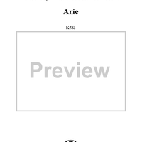 "Vado, ma dove?—oh Dei!", aria, K583