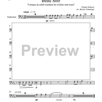 Beau Soir - Euphonium BC