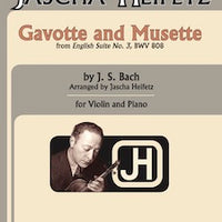Gavotte and Musette - from English Suite No. 3, BWV 808