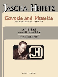Gavotte and Musette - from English Suite No. 3, BWV 808