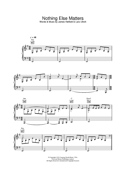 Nothing Else Matters