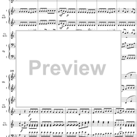 Serenade no. 11 in E-flat major, K375 - Full Score