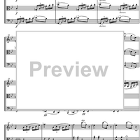 String Trio Bb Major D581B - Score
