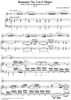 Romance, Op. 50 - Piano Score