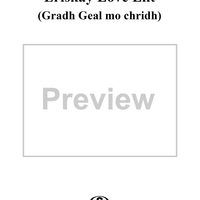 Eriskay Love Lilt, Gradh geal mo chridh