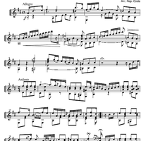 Introduction et Variations motif de Rossini