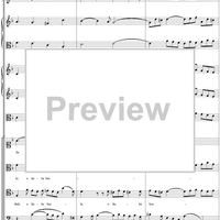 Chorus from Cantata No. 180:"Schmücke dich, o liebe Seele" - Full Score