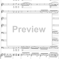 Samson, Act 2, No. 38: "Fix'd in his everlasting seat, Jehovah" - Score