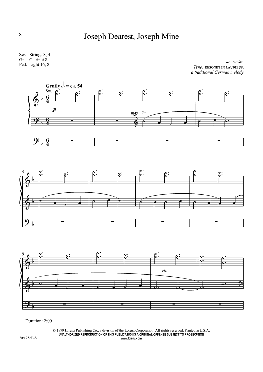 Joseph Dearest, Joseph Mine