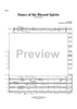 Dance of the Blessed Spirits - Score