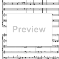 Divertimento No.12 Eb Major KV252 - Score