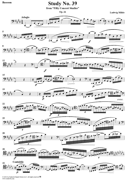 Concert Study No. 39