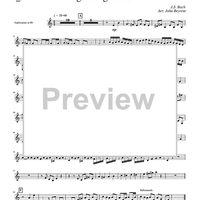 Fugue in g minor - Euphonium in Bb