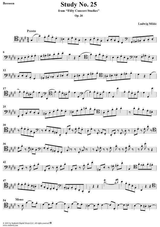 Concert Study No. 25