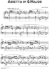 Arietta in G Major