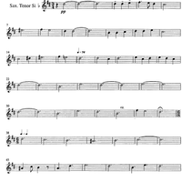 Fantaisie Op.10 - Tenor Saxophone