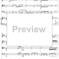 Piano Quintet in B-flat Major, Movement 3 - Piano Score