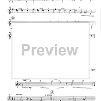 Music for Four, Collection No. 2 - Early Pop Favorites - Part 4 Bass Clarinet in Bb