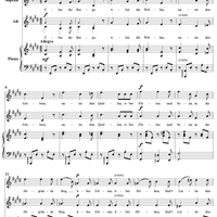 Three Duets, Op.20, No.1 Weg der Liebre I, "Über die Berge, über die Wellen"