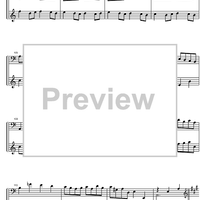 Suite  2 a minor BWV 807 - Score