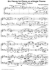 Six Pieces for Piano on a Single Theme. No. 2. Fugue for 4 Voices
