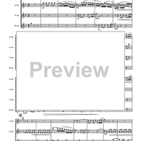 Concerto Grosso - Op. 3, No. 3 - Score