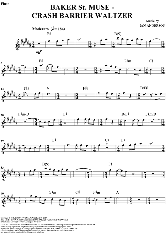 Baker St. Muse - Crash Barrier Waltzer